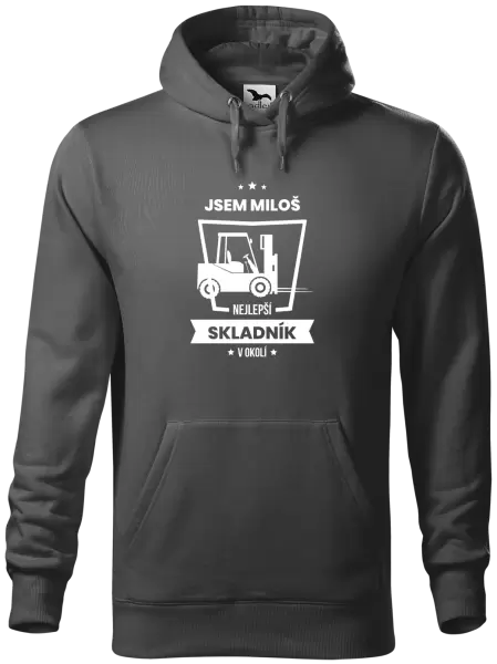 Pánská mikina Nejlepší v okolí - skladník