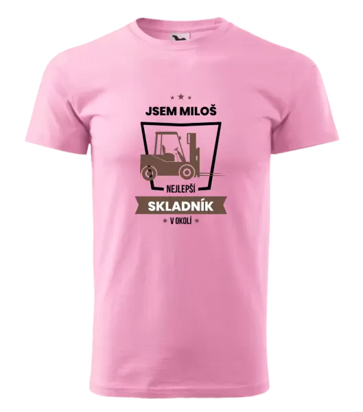 Pánské tričko Nejlepší v okolí - skladník
