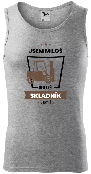 Pánské tílko Nejlepší v okolí - skladník