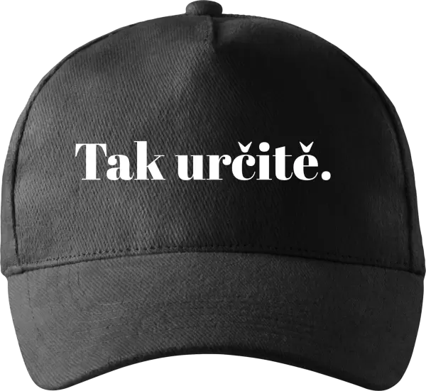 Kšiltovka Tak určitě.