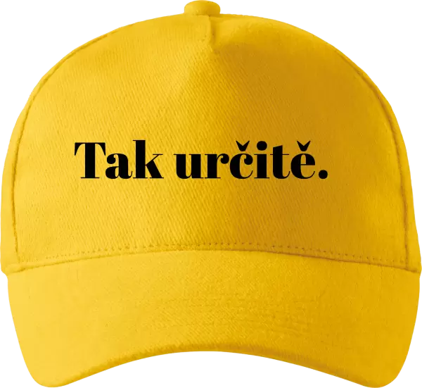 Kšiltovka Tak určitě.