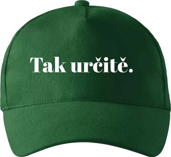 Kšiltovka Tak určitě.