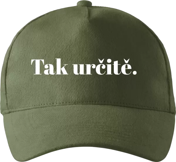 Kšiltovka Tak určitě.