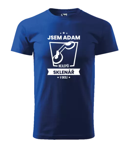 Pánské tričko Nejlepší v okolí - sklenář