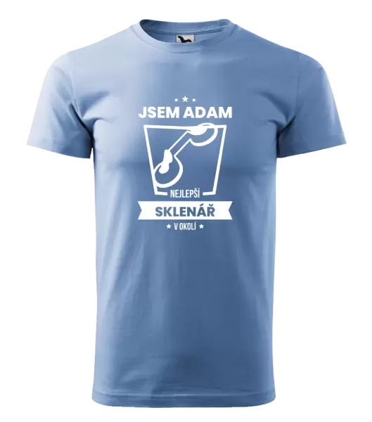 Pánské tričko Nejlepší v okolí - sklenář