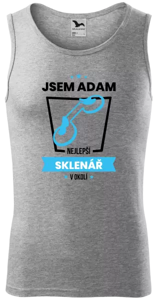 Pánské tílko Nejlepší v okolí - sklenář