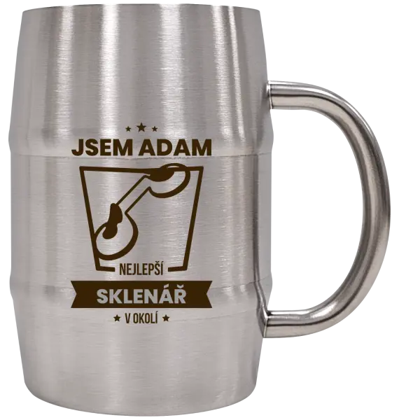 Nerezový chladicí půllitr Nejlepší v okolí - sklenář