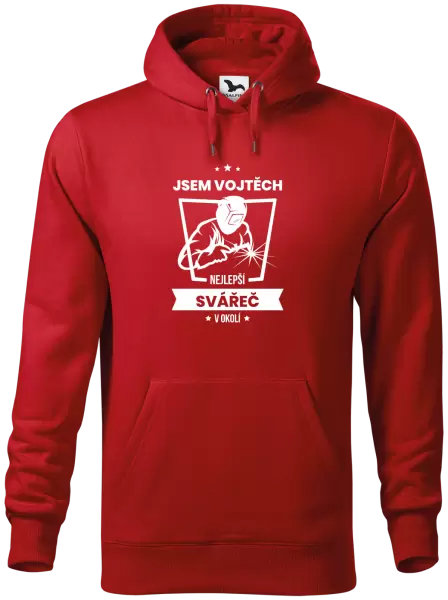 Pánská mikina Nejlepší v okolí - svářeč