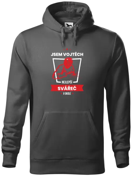Pánská mikina Nejlepší v okolí - svářeč