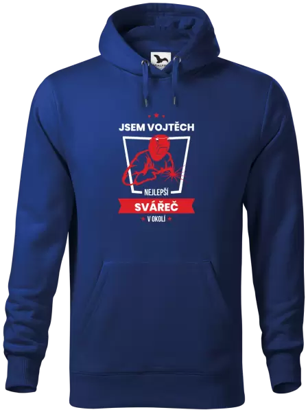Pánská mikina Nejlepší v okolí - svářeč