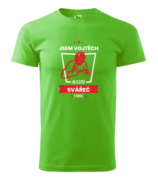 Pánské tričko Nejlepší v okolí - svářeč