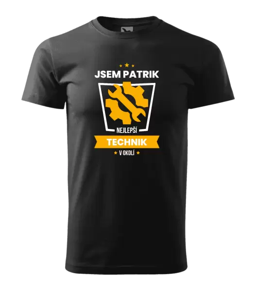 Pánské tričko Nejlepší v okolí - technik
