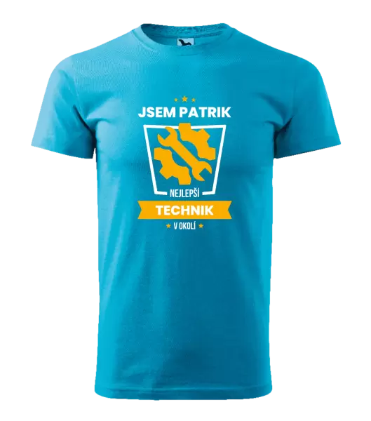 Pánské tričko Nejlepší v okolí - technik