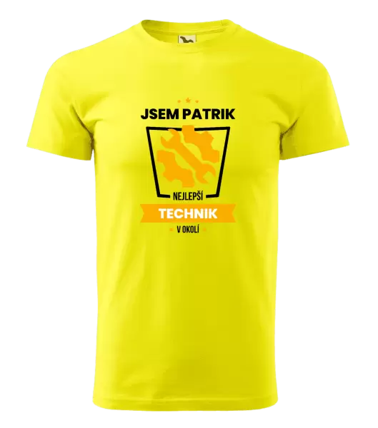Pánské tričko Nejlepší v okolí - technik