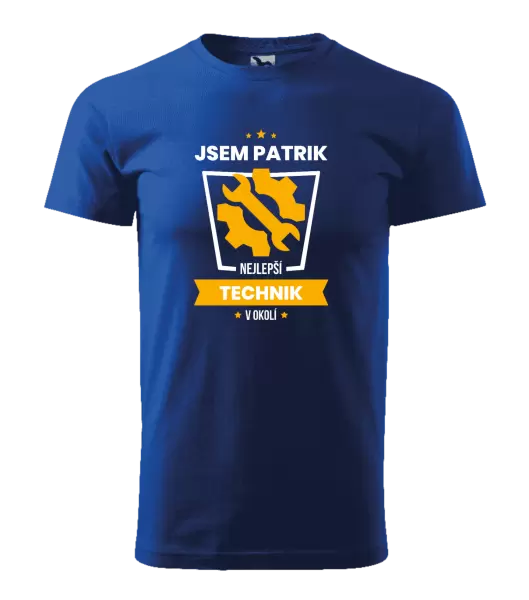Pánské tričko Nejlepší v okolí - technik