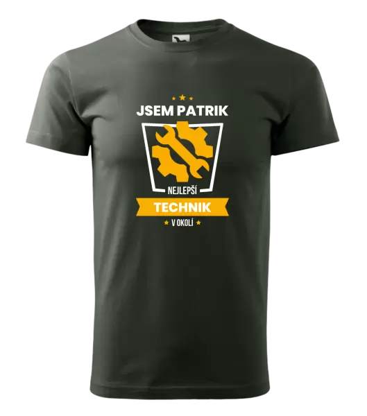 Pánské tričko Nejlepší v okolí - technik