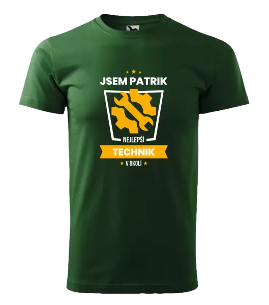 Pánské tričko Nejlepší v okolí - technik