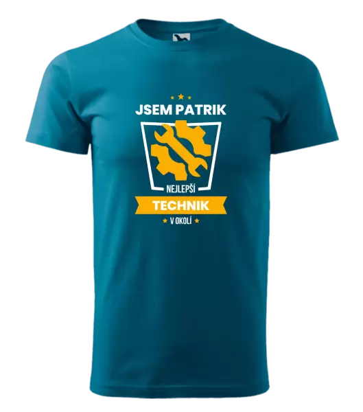 Pánské tričko Nejlepší v okolí - technik
