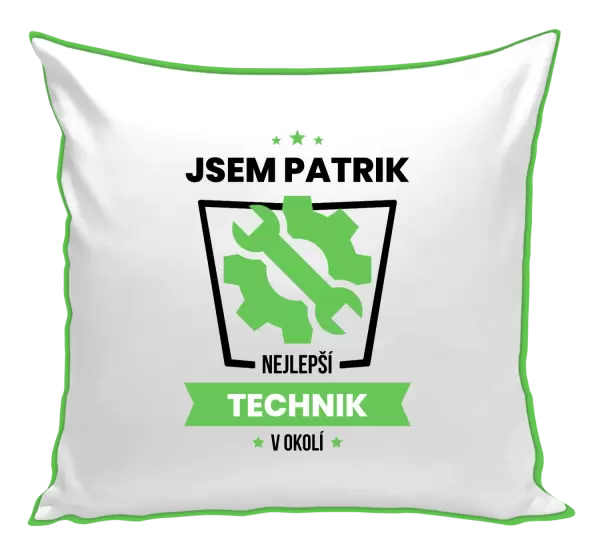 Polštář Nejlepší v okolí - technik