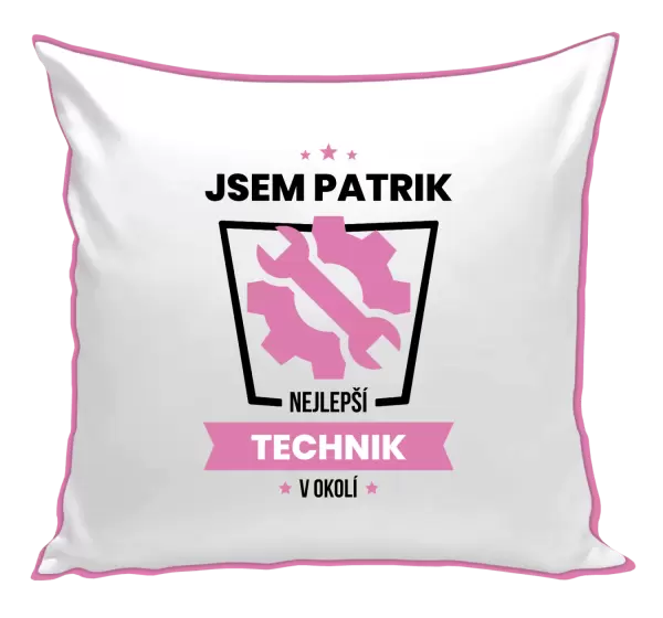 Polštář Nejlepší v okolí - technik