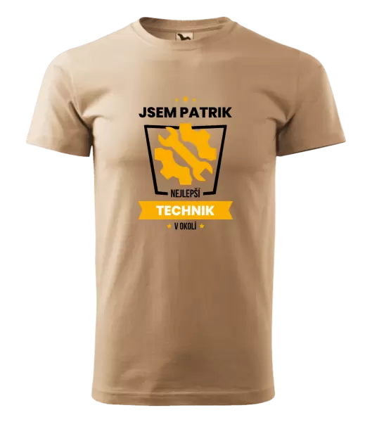 Pánské tričko Nejlepší v okolí - technik