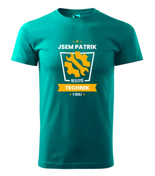 Pánské tričko Nejlepší v okolí - technik