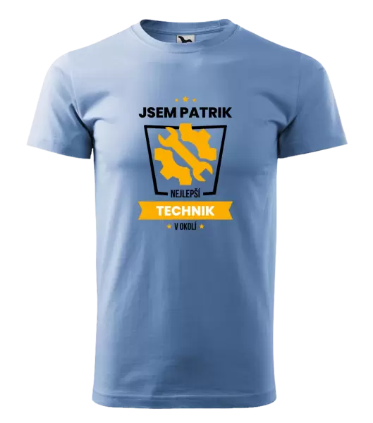 Pánské tričko Nejlepší v okolí - technik