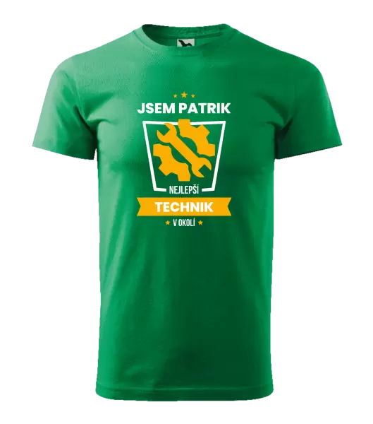 Pánské tričko Nejlepší v okolí - technik
