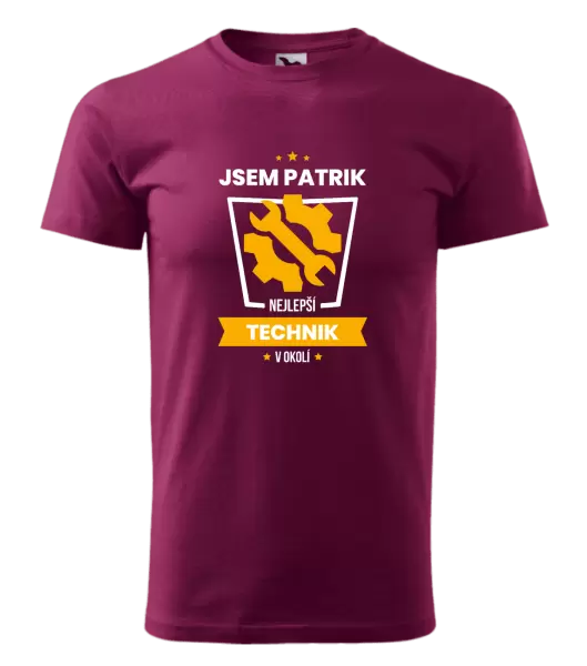 Pánské tričko Nejlepší v okolí - technik