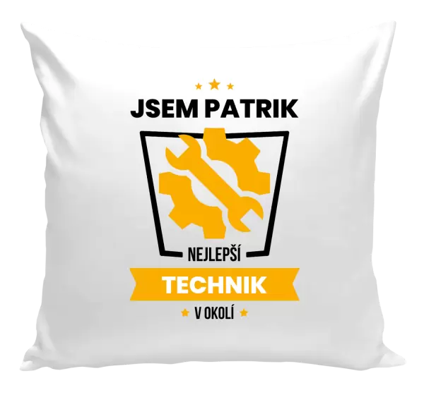 Polštář Nejlepší v okolí - technik
