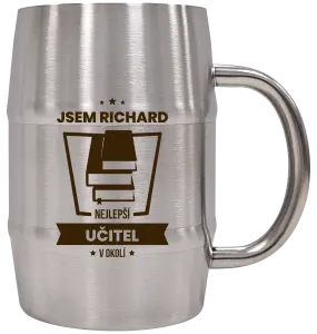 Nerezový chladicí půllitr Nejlepší v okolí - učitel
