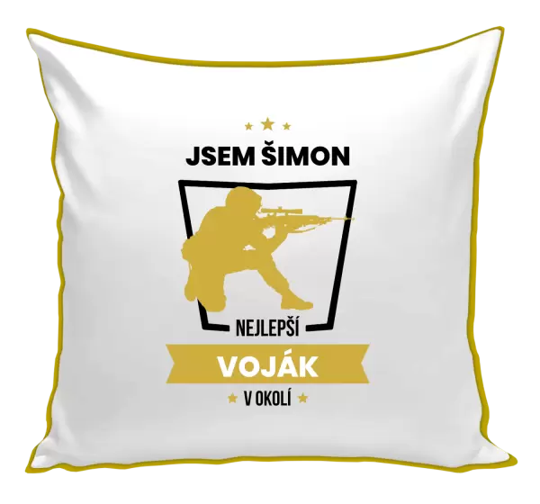 Polštář Nejlepší v okolí - voják