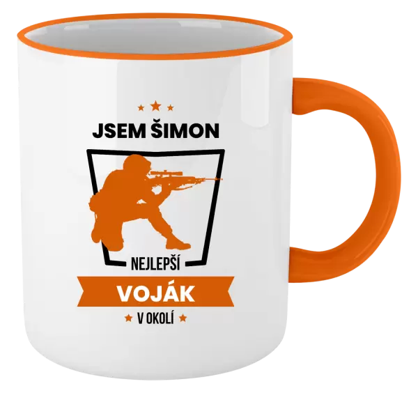 Hrnek Nejlepší v okolí - voják