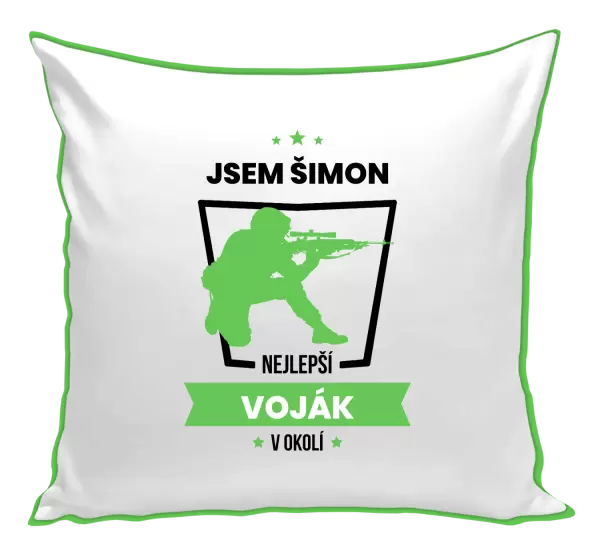 Polštář Nejlepší v okolí - voják