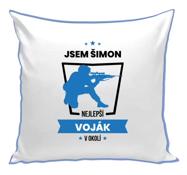 Polštář Nejlepší v okolí - voják
