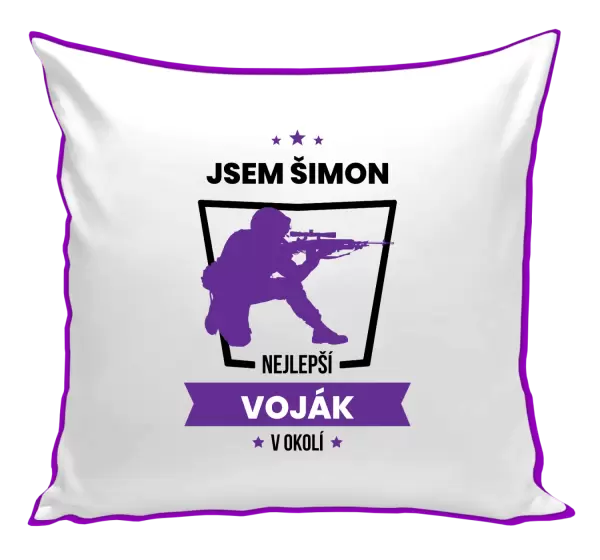 Polštář Nejlepší v okolí - voják