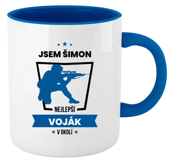 Hrnek Nejlepší v okolí - voják