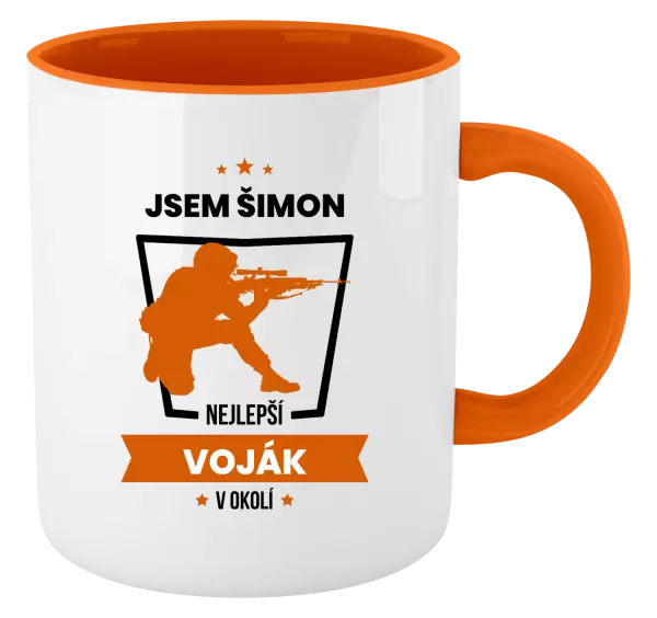 Hrnek Nejlepší v okolí - voják