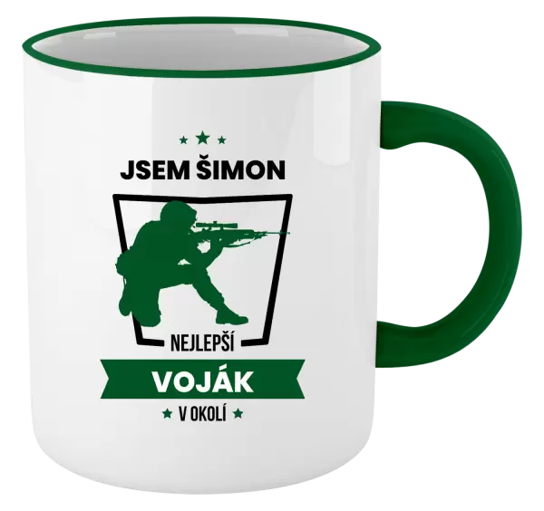Hrnek Nejlepší v okolí - voják