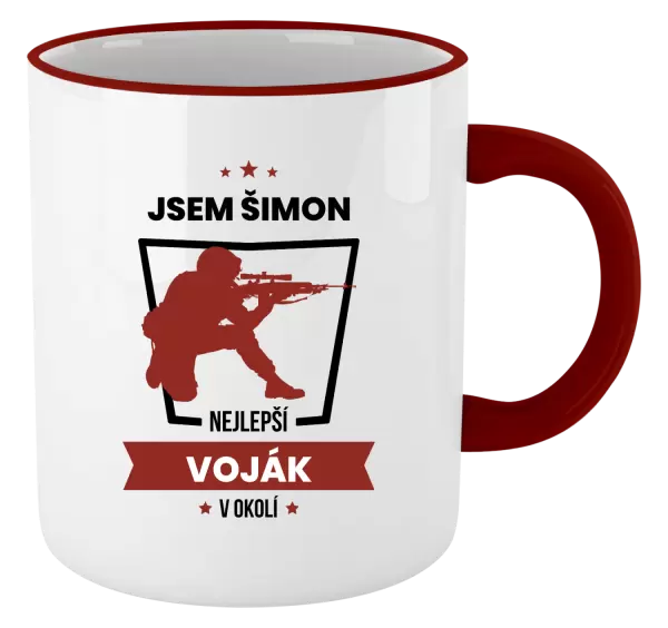 Hrnek Nejlepší v okolí - voják