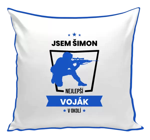 Polštář Nejlepší v okolí - voják