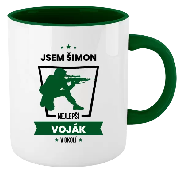 Hrnek Nejlepší v okolí - voják