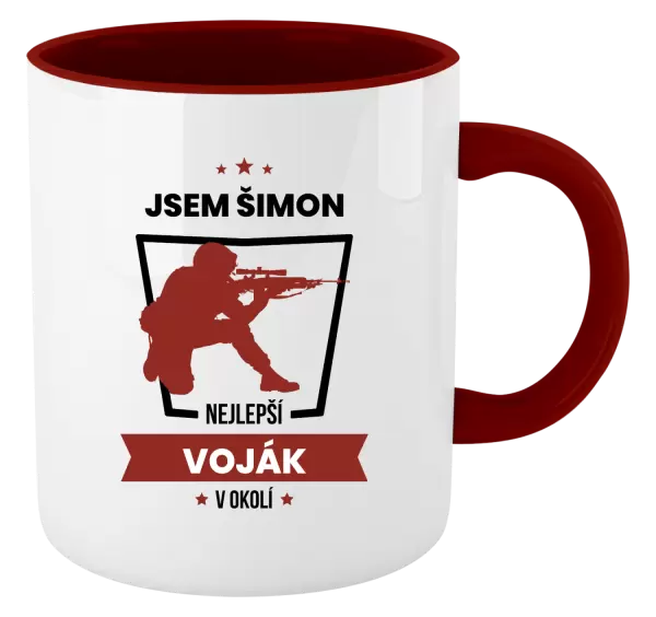 Hrnek Nejlepší v okolí - voják