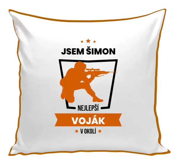 Polštář Nejlepší v okolí - voják