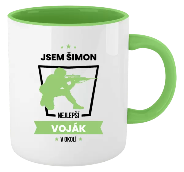 Hrnek Nejlepší v okolí - voják