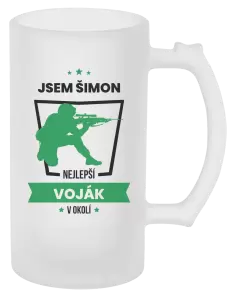 Půllitr Nejlepší v okolí - voják
