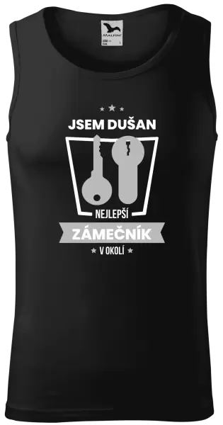 Pánské tílko Nejlepší v okolí - zámečník