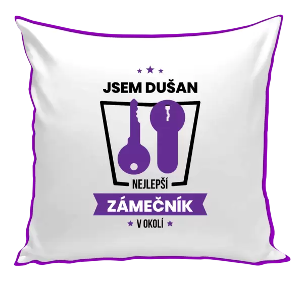 Polštář Nejlepší v okolí - zámečník
