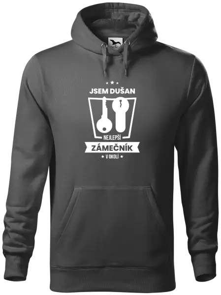 Pánská mikina Nejlepší v okolí - zámečník