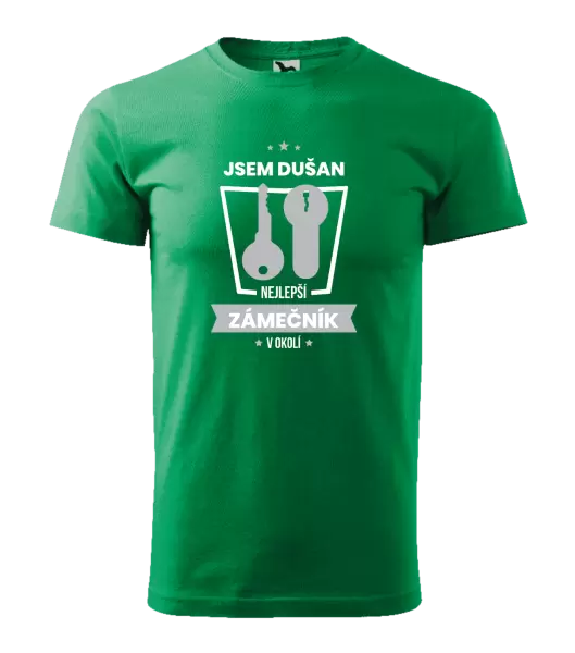 Pánské tričko Nejlepší v okolí - zámečník
